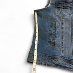 Black Label  c’est to Denim Sleeveless Vest with Button Details size XL Photo 5