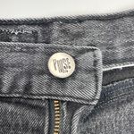 Pulse VTG 80s Bareback Jeans Womens 26x30 Washed Black Acid Wash Retro High Rise Photo 4