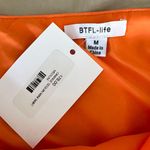 BTFL-life Orange Sequin Mini Skirt NWT  Photo 6
