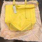 Rebecca Minkoff Yellow Structured Tote Photo 0