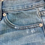 Madewell Rip & Repair Denim Boyfriend Distressed Shorts in size 25 Photo 1