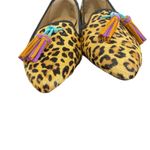 Hush Puppies Leopard Calf Hair Sadie Tassel Slip On Loafers Flats Shoes 7.5 Photo 5