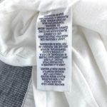 Splendid Supima Cotton White Ruched Mini Skirt with Grey Waistband Size Small Photo 5