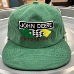 John Deere Corduroy Trucker Hat Green Photo 0