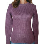 Club Monaco  wool alpaca blend eggplant sweater size Xs Photo 0