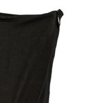 Nookie  Aphrodite One Shoulder Dress Midi Bodycon Black Long Sleeve XS New Photo 6