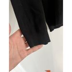 Torrid Long Sleeve Pullover 3 Keyhole Neck Fitted Sweater Black Women's Size 3 Photo 2