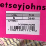 Betsey Johnson  Dress Golden Cream Tiered Textured Maxi Dress Sz M NWT Boho Chic Photo 14