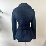 Smythe Mohair Peacoat Lake Women 2 Navy Blue Double Breasted Old Money Kate Prep Photo 4