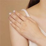 Boutique NEW Beautiful Chevron Opal Synthetic Diamond Ring, Pretty Pearl Ring, Size 6 Photo 4