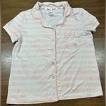 Born Shoes Børn Women's Size S Button Down Sleep Shirt Pink Loungewear Top Photo 0