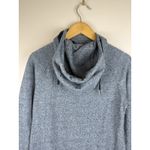 The North Face Women’s Grey Heather Hoodie Sweatshirt, Size S, Long Sleeve Photo 5