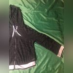 Calvin Klein  Performance Zip-up Cropped Sweatshirt Women Size L Photo 2