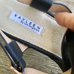 Kayleen Queen Spiral Strap Sandal Black Size 7.5 Photo 3
