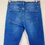 Free People Women's Distressed Ankle High Rise Jeans Medium Blue Wash 25R EUC Photo 6