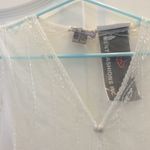 FINAL MARKDOWN NWT ladies sheer beaded vest medium Photo 2