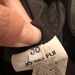 JO NO FUI Genuine Leather Crop Black Pants Size 24 Photo 7