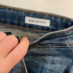 Judy Blue  Wide Leg Crop with Distressed Hem Size 29 Photo 3