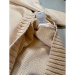 Beachy X Goldfish Kiss XL Tropical Vibes Tan Oversized Knit Pullover Sweater Photo 5