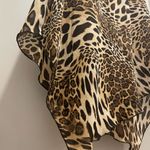 VTG 90s Y2K Gala Collection Brown Leopard Print Cap Sleeve Midi Dress Photo 15