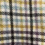 L.L.Bean Women's Wool Blend Plaid Blazer - Yellow, Purple, and blue Size 14P Photo 2