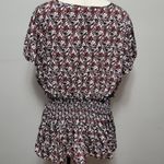 Mileage  black floral flounce sleeve peasant blouse size 2x Photo 4