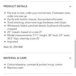 Zadig & Voltaire  Elias Destroy Denim Photo 4