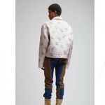 NEW Rentrayage Melba Roses Floral Quilted Bomber Jacket Pink Size 10 Photo 2