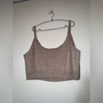 Reformation Brown Fitted Crop Camisole Photo 2