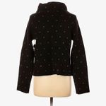 Max Studio Black & Diamond Print Cardigan Photo 1