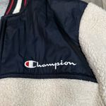 Champion Sherpa fleece varsity stripe detail jacket Photo 3