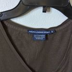 Ralph Lauren Ralph‎ Lauren Sport Women V neck brown shirt size small Photo 2