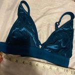 Victoria's Secret Victoria secret velvet blue bralette Photo 5