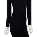 Topshop  Dress 4 Black Stretch Long Sleeve Bodycon Party Y2K‎ Photo 0