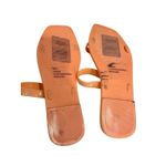 New Womens DV Dolce Vita Sunshine Jelly Orange Peach Sandals Slides Size 6 M Photo 2