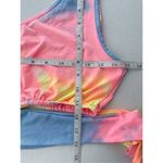 SheIn 1590 Cute Rainbow Tie Dye Crop Top Size Medium Photo 2