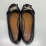 Hunter Dex Ballet Flat Slip On Shoes Dark Brown Leather Bow Size 37.5 | 7.5 Photo 7