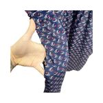 Xhilaration Women's M Heart Printed 1/2 Sleeve Pocketed Dress Navy Blue Pockets Photo 5