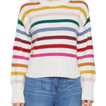 Gap  CashSoft Happy Stripe Multicolor Women's Sweater Sz S Photo 0