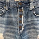 Free People  We The Free Romeo Rolled Cut Off Denim Jeans Shorts Size 29 Photo 2