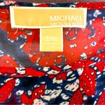 Michael Michael Kors Boho Floral Kimono Poncho Top Floral Sheer Lightweight‎ Black Size undefined Photo 4