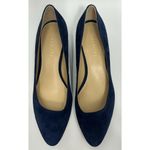 Talbots NEW  Laney Asymmetrical Wedges Indigo Blue Size 9.5M Office Business Photo 3
