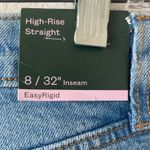 Wild Fable NEW  High Rise Straight Denim Jeans Size 8 Medium Blue Wash Photo 3