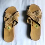 A. Giannetti FlipFlops for Women Gold Size 6 Photo 0