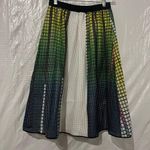 Clover Canyon  Multicolor Floral Laser Cut Skirt Size XS Photo 2
