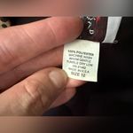 Vintage 90s Dress Savvy New York leopard trim blazer suit dress, size 12 Black Photo 10