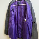 Banana Republic  Womens Gray Lined Trench Coat Belted Size Small Photo 6