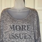Pink Berry More Issues Than Vogue Gray Sweater L Size L Photo 2