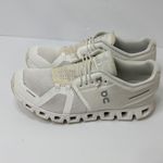 on cloud On Running Women's Athletic Shoes in Cream and White Photo 4