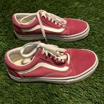 Vans Women’s 6.5 Men’s 5 Suede Burgundy Shoes Sneakers Low Tops Photo 2